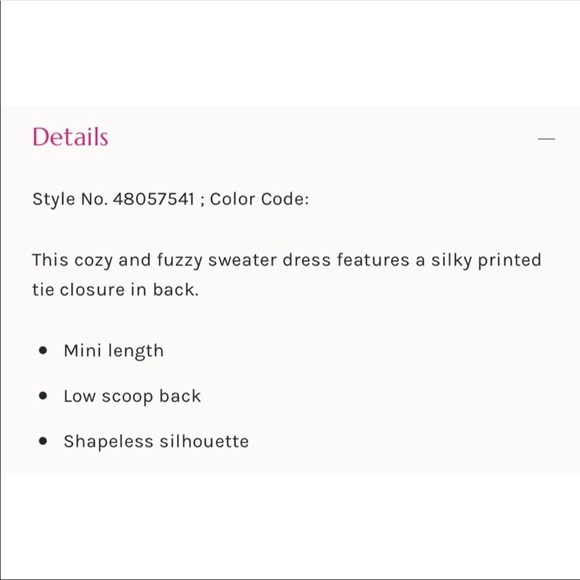 BNWOT Free People Bon Bon Sweater Dress Sz Small - Picture 7 of 12